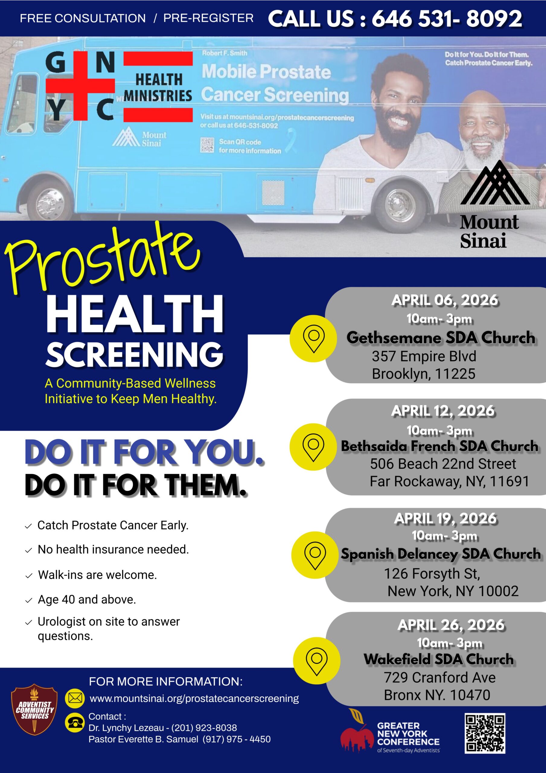 Prostate Health Screening